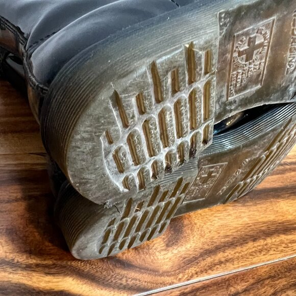 Dr. Martens Boots Black Glossy Women's 9 - Picture 5 of 8